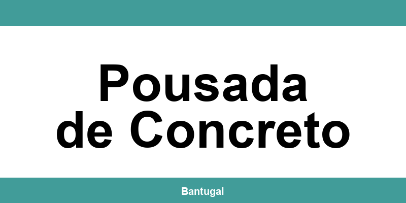 Contactos do Novo Banco em Pousada de Concreto